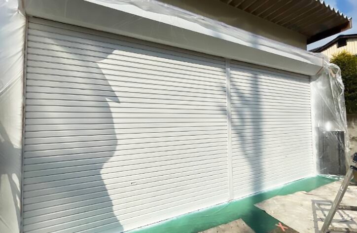 シャッター塗り替え
